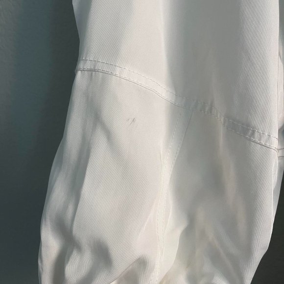 NWT/Minor Defect C/MEO Collective Affectation Trench Coat White Size Small - Picture 4 of 5